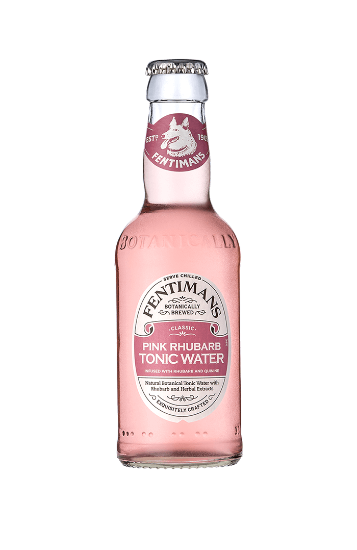 Pink Rhubarb Tonic Water